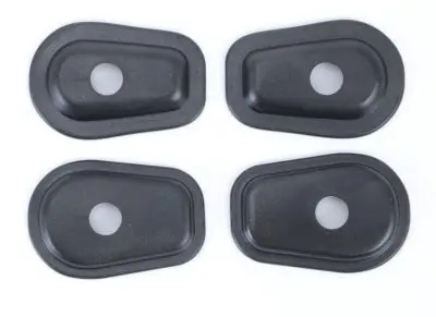 Adapter do kierunkowskazów RG RACING WIĘKSZOŚĆ KAWASAKI 4 szt BLACK Tylko do końca tygodnia