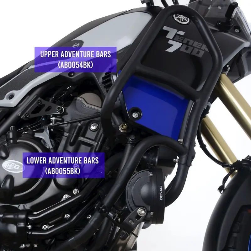 Crashbar/Gmol dolny RG RACING YAMAHA XTZ700 TENERE 19- BLACK Sprawdź teraz