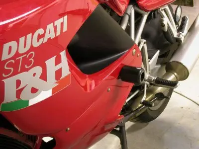 Nowy Crashpady Classic RG RACING DUCATI ST3 BLACK