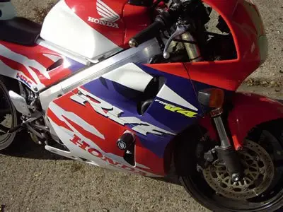 Crashpady Classic RG RACING HONDA RVF400 BLACK Hit sprzedaży