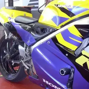 Crashpady Classic RG RACING HONDA VFR400R ALT. KIT BLACK Premium