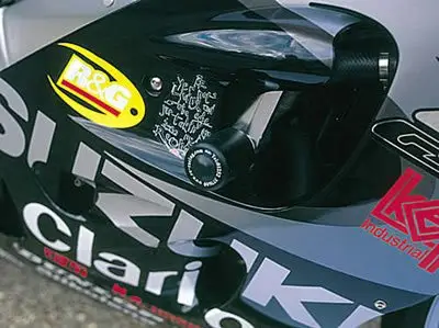 Bezpieczna płatność Crashpady Classic RG RACING SUZUKI GSXR 600/750 96-99 SRAD BLACK