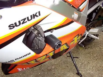Crashpady Classic RG RACING SUZUKI GSXR750 00-03 BLACK Zniżka