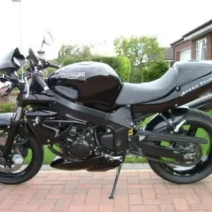 Tani Crashpady Classic RG RACING TRIUMPH SPEED FOUR BLACK