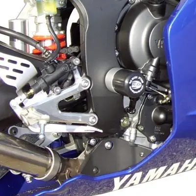 Bezpieczne zakupy Crashpady Classic RG RACING YAMAHA YZF-R6 LOWERS 03-05 BLACK