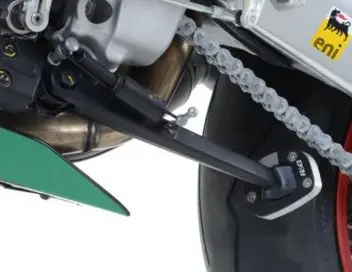 Element nóżki RG RACING APRILIA RSV4 09- RR 15- RSV4 RF V4 TUONO 11-14 SILVER Tani