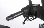 Zniżka Końcówki kierownicy RG RACING YAMAHA 125/250 XMAX 10- BLACK