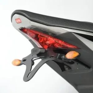 Dostępne od ręki Mocowanie tablicy rejestracyjnej RG RACING APRILIA RSV-4 BLACK