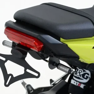 Mocowanie tablicy rejestracyjnej RG RACING HONDA MSX125 (16-) (DLA MIKROWSKAŹNIKA Z GWINT M8) BLACK Hit sprzedaży