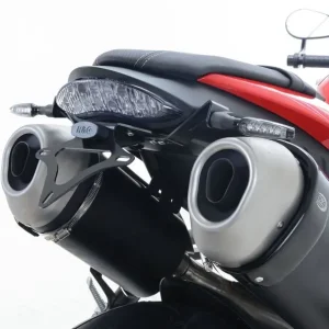 Mocowanie tablicy rejestracyjnej RG RACING TRIUMPH SPEED TRIPLE S 16- / SPEED TRIPLE R 16- BLACK Wyprzedaż