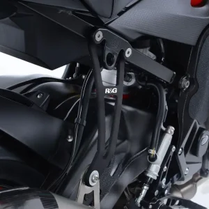 Dodaj do koszyka Mocowanie wydechu + zaślepka podnóżka RG RACING BMW S1000R 17- WITH AKRAPOVIC EXHAUST BLACK