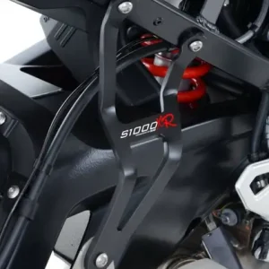 Wybór klientów Mocowanie wydechu + zaślepka podnóżka RG RACING BMW S1000XR BLACK