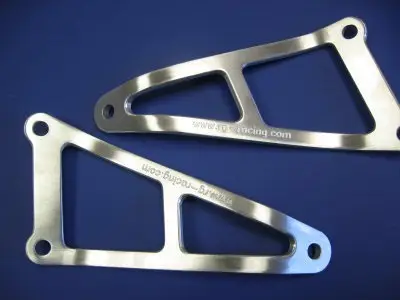 Mocowanie wydechu RG RACING APRILIA RSV 98-03 (PAIR) SILVER Tani