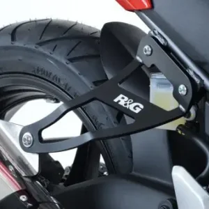 Mocowanie wydechu RG RACING HONDA CBR300R BLACK Bezpieczna płatność