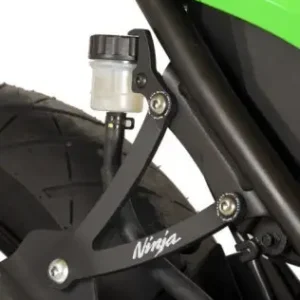 Do wyczerpania zapasów Mocowanie wydechu RG RACING KAWASAKI NINJA 300 / Z250 BLACK