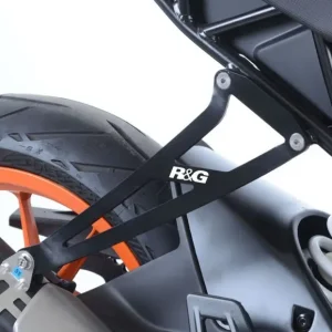 Mocowanie wydechu RG RACING KTM RC125 (17-) / RC390 (17-) BLACK Nie przegap