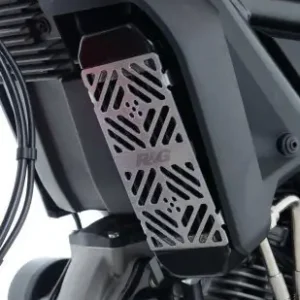 Ekspresowa dostawa Osłona chłodnicy oleju RG RACING DUCATI SCRAMBLER/FLAT TRACK PRO BRUSHED ALUMINIUM SILVER