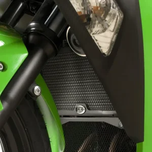 Taniej Osłona chłodnicy RG RACING KAWASAKI NINJA 300 / 250 08-13 / Z250 GREEN
