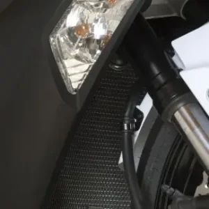 Darmowy zwrot Osłona chłodnicy RG RACING KAWASAKI ZX6-R 13- TITANIUM