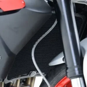 Tani Osłona chłodnicy RG RACING TRIUMPH STREET TRIPLE RX 15- TITANIUM