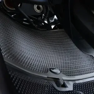 Łatwy zwrot Osłona chłodnicy RG RACING YAMAHA YZF-R6 (17-) BLACK
