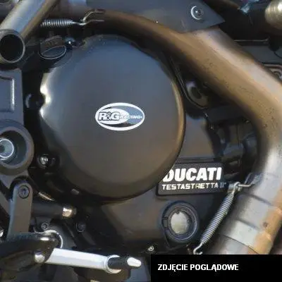 Zniżka Osłona suchego sprzęgła i pompy wody RG RACING DUCATI (10981198) ZESTAW BLACK