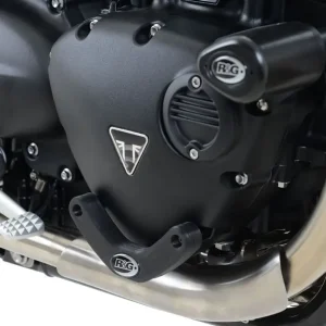 Bezpieczna płatność Slidery silnika RG RACING TRIUMPH THRUXTON 1200/1200R/STREET TWIN/T120 BONN PRAWA STRONA BLACK