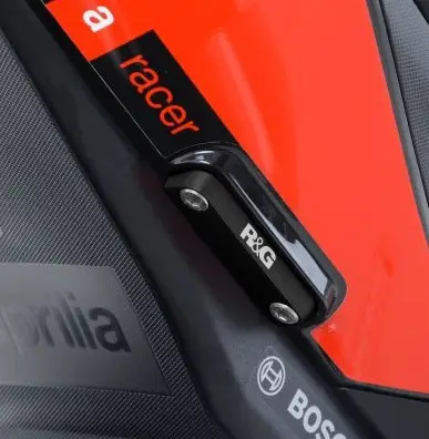Wybór klientów Zaślepka podnóżka RG RACING APRILIA V4 TUONO 1100 11- RSV4 09- PARA BLACK