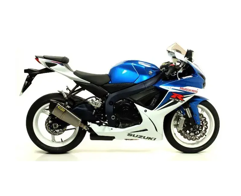 Łatwy zwrot Układ Wydechowy ARROW Suzuki GSXR 600/750 11/15 Trophy Titanium/Carb