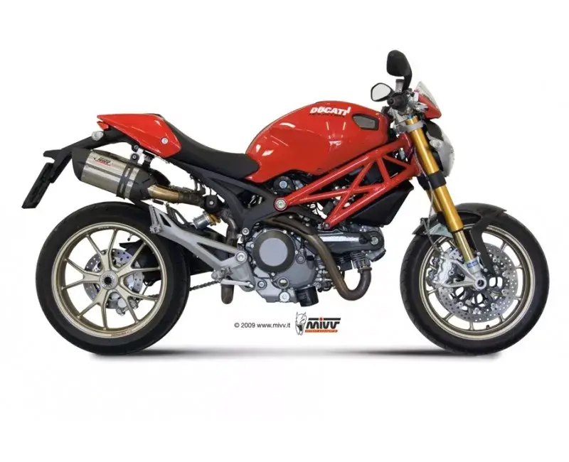 Układ wydechowy MIVV Monster 1100 08/10 Suono Titanium Tani