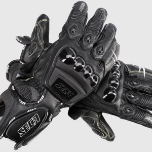 Rękawice skórzane SECA UKEMI II czarne Oferta