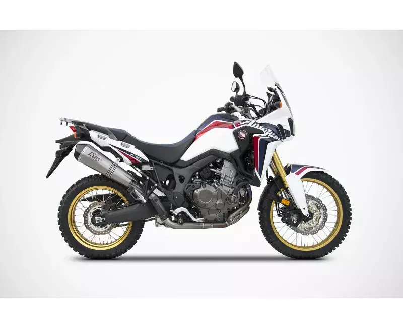 Ograniczona ilość Africa Twin 16/- CONICAL TITANIUM + STEEL 2>1 FULL KIT