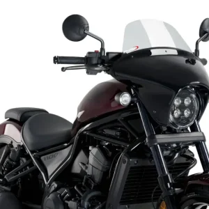 Wysoka jakość Owiewka PUIG Batwing SML do Honda CMX1100 Rebel 21-22 (Touring)