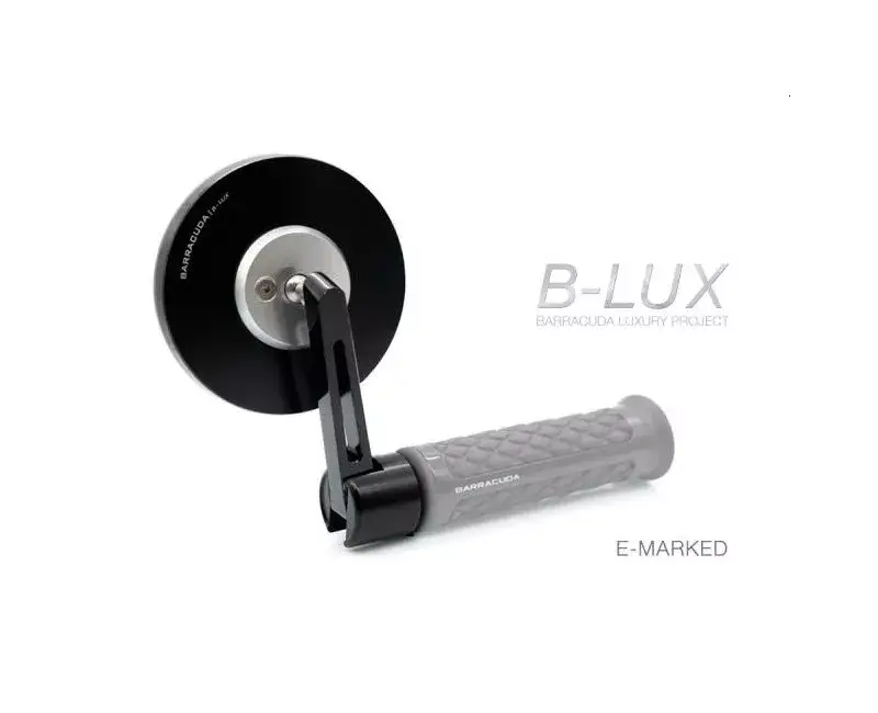Lusterka Barracuda SKIN-S BAR END B-LUX Czarne Premium