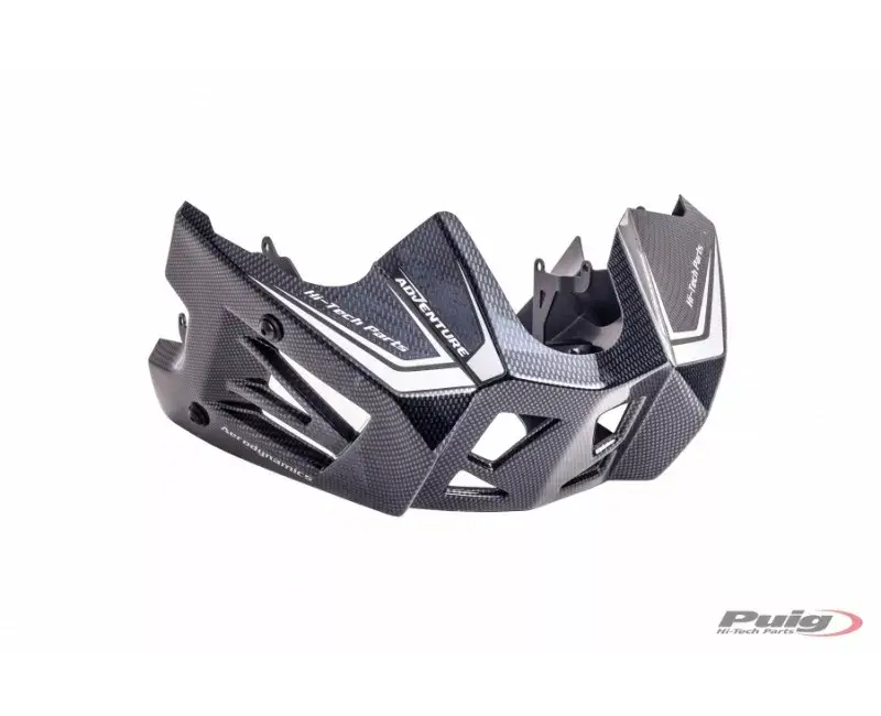 Spoiler silnika PUIG doSuzuki DL650 12-14 (carbon) Darmowy zwrot
