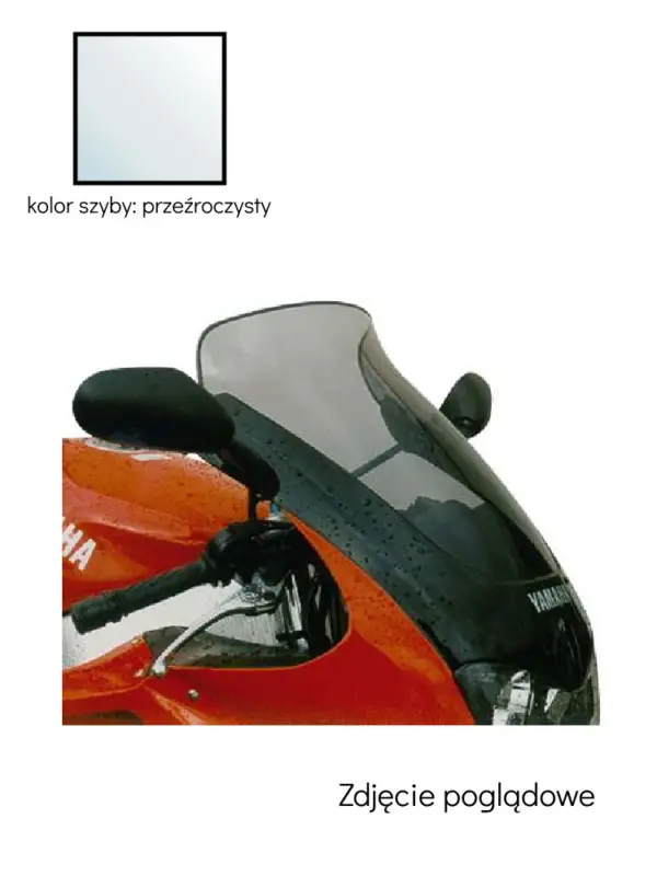 Najlepsza cena Szyba motocyklowa MRA Touring "T" Yamaha YZF 1000 R Thunderace (wszystkie roczniki) przeźroczysta