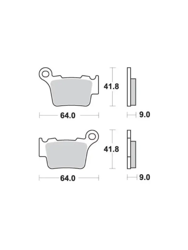 Zamów teraz KLOCKI HAMULCOWE SBS 791 RSI