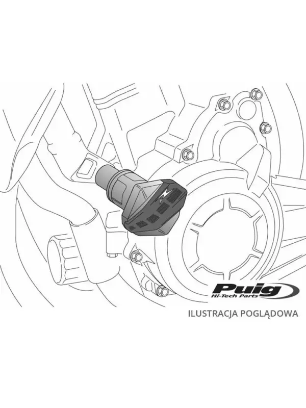 Bestseller Crash pady PUIG do Honda Hornet CB600F 07-16 / CBF600N/S 08-14