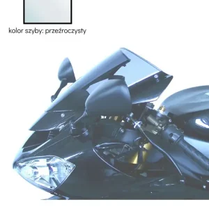 Zniżka Szyba motocyklowa MRA oryginalny kształt "O" Kawasaki ZX 10 R (04-05) / Z 750 S (05-) przeźroczysta