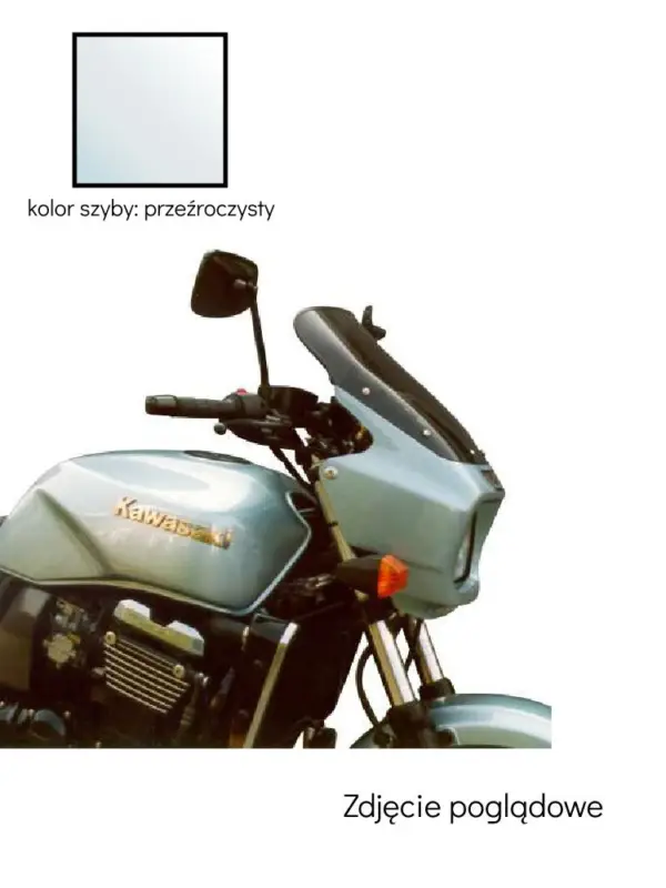 Szyba motocyklowa MRA Touring "T" Kawasaki ZRX 1100 (97-)/ 1200 R (01-) przeźroczysta Nie przegap