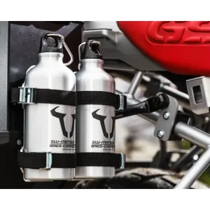 Hit cenowy Dwie butelki [2 x 0,6l] wraz z uchwytem mocującym SW-MOTECH