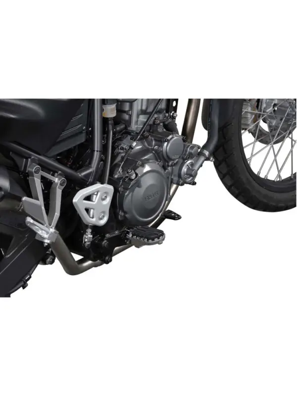 Podnóżki SW-MOTECH Yamaha XT 660 R/ X (04-16)/ 660 Z Tenere (07-10)/ 1200Z/ ZE Super Tenere (16-) srebrne Rabat