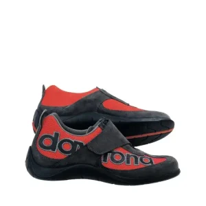 Łatwy zwrot Buty motocyklowe Daytona Moto-Fun czerwono-czarne