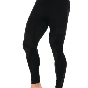 Super okazja Legginsy termoaktywne Brubeck Dry czarno-szare