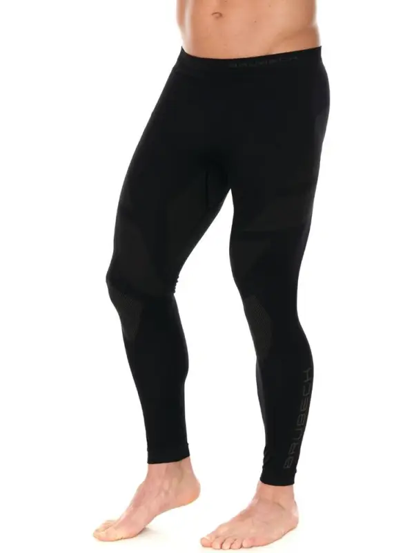 Super okazja Legginsy termoaktywne Brubeck Dry czarno-szare