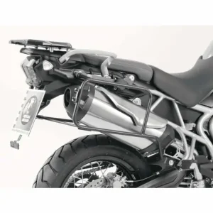 Ekspresowa dostawa Stelaż boczny Hepco&Becker Triumph Tiger 800 / XC [-14] Czarny z systemem Lock it