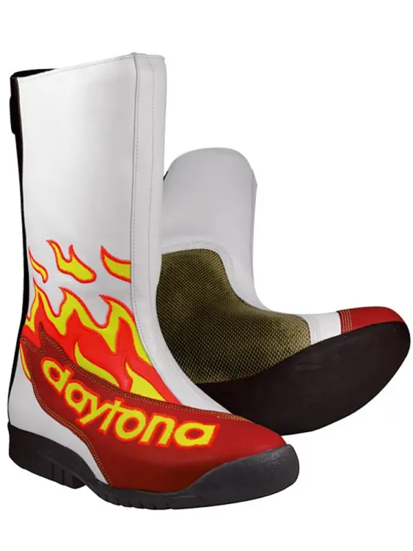 Buty żużlowe Daytona Speed Master II GP biało-czerwone Taniej