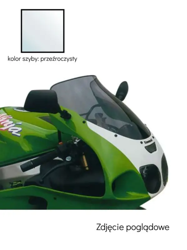 Nie przegap Szyba motocyklowa MRA Touring "T" Kawasaki ZX 7 R (96-) przeźroczysta