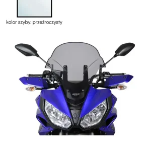 Łatwy zwrot Szyba motocyklowa MRA Touring "TM" Yamaha MT-07 TRACER (TRACER 700) [16-19] przeźroczysta