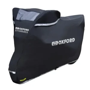 Dodaj do koszyka Pokrowiec na motocykl Oxford Stormex czarny [rozmiar: M]
